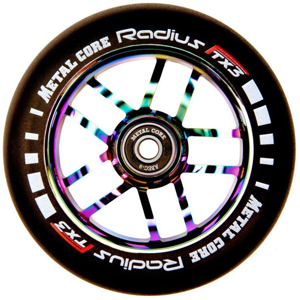 Radius 120 - MetalCore - Rainbow/black - Wheels Scooter