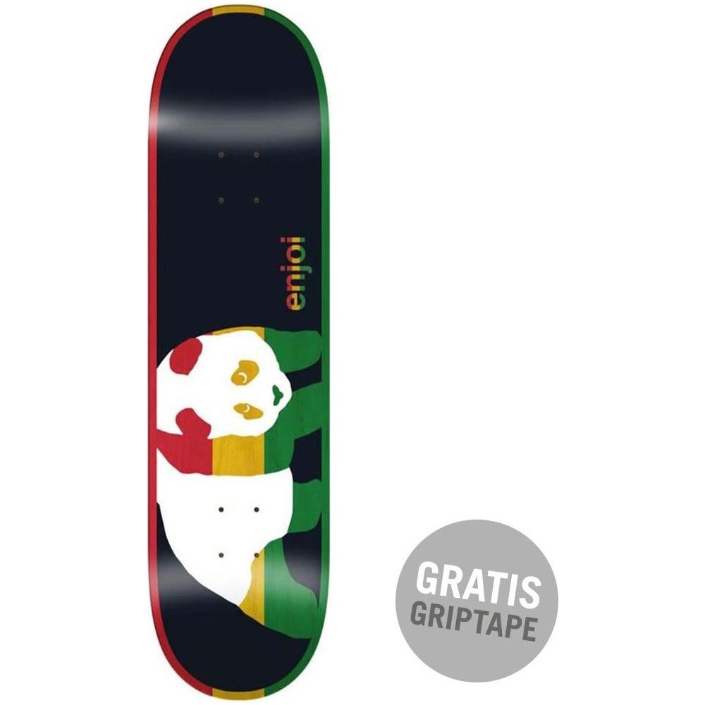 Enjoi - Rasta Veneer R7 - BLACK - Skatedeck