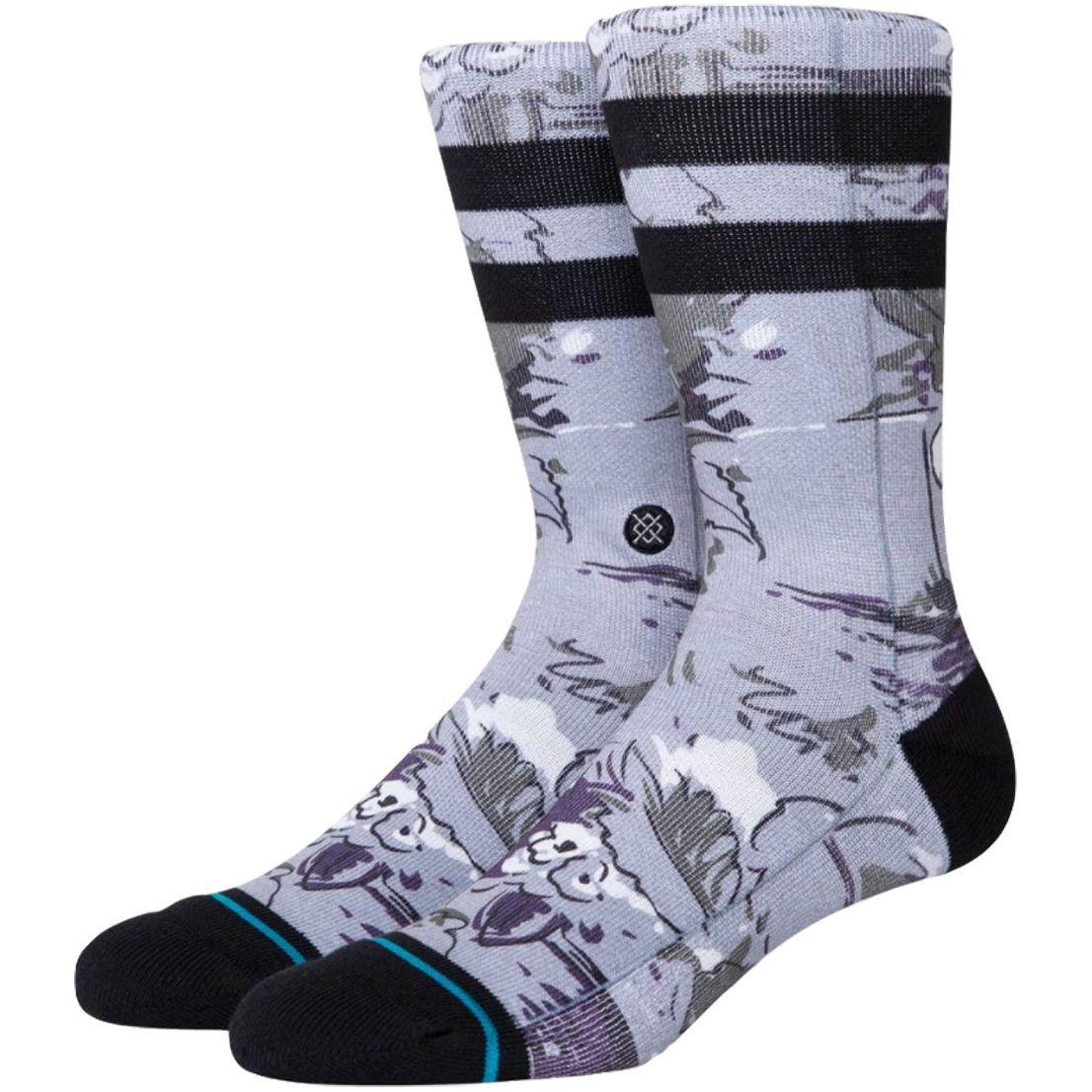 Florence Floral - Stance - GREYHEATHER - Socken