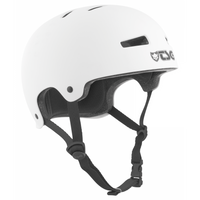 Evolution Solid - TSG - Satin White - Skatehelm