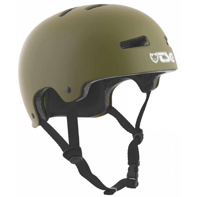 Evolution Solid - TSG - Satin Olive - Skatehelm