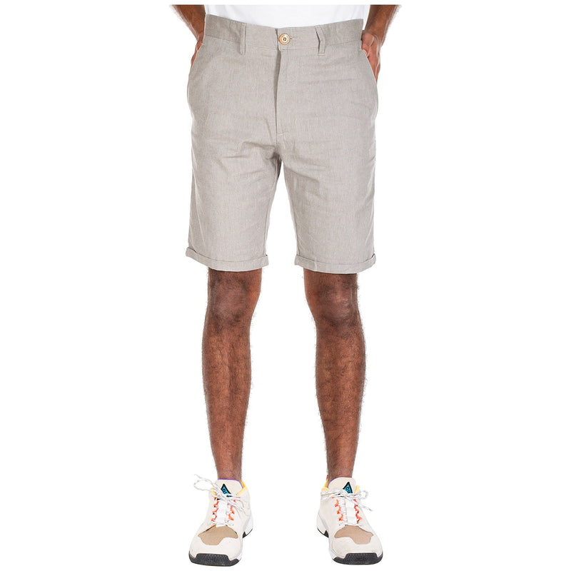 Golfer Chambray Short - Iriedaily - olivegrey 