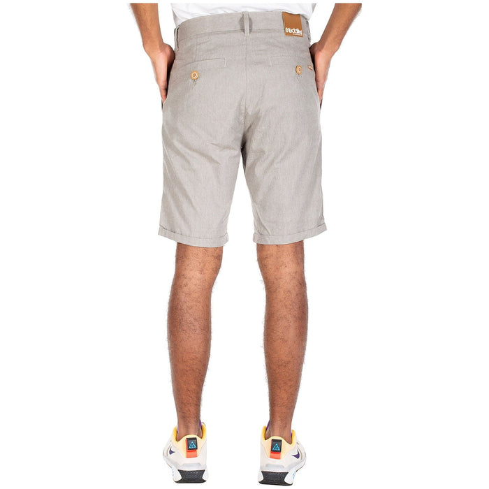 Golfer Chambray Short - Iriedaily - olivegrey 