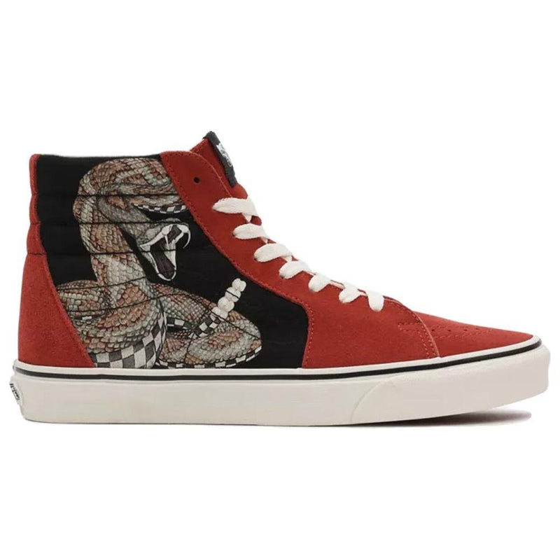 Ua Sk8-Hi - Vans - (DESERT) SNAKE/CHILI - Sneaker High