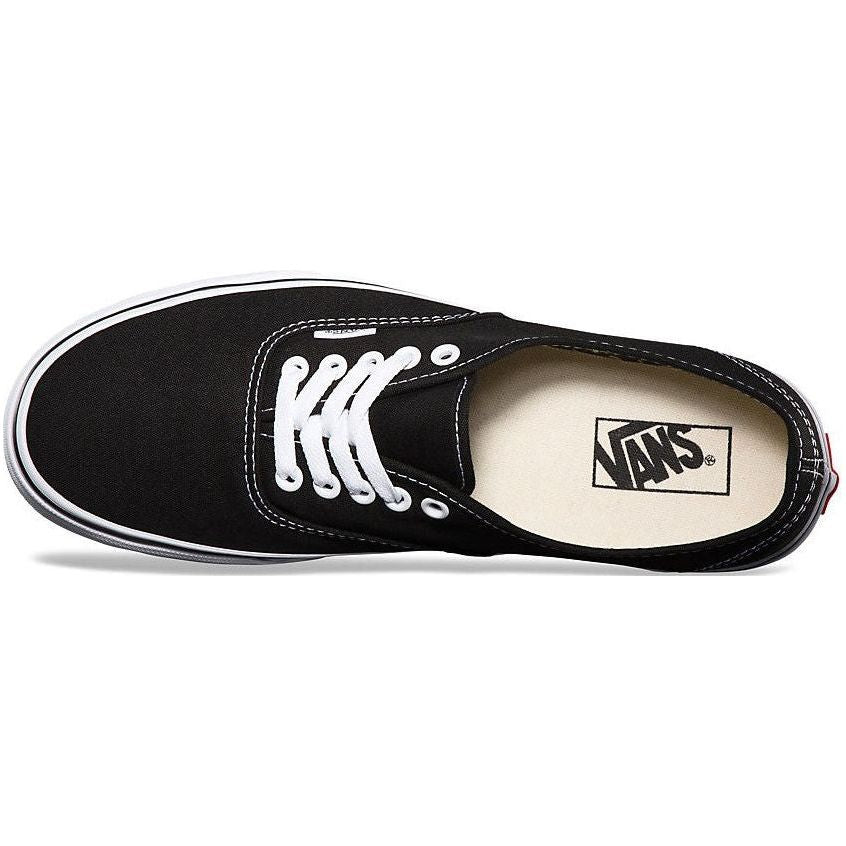 Vans - Authentik - black - schwarz - vans sneaker - vans damen schuhe - vans schuhe schwarz - schwarze klassische vans schuhe