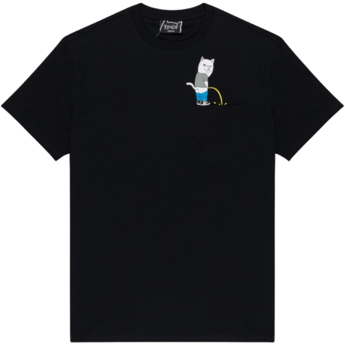 POTTY POCKET TEE - Rip N Dip - BLACK - T-Shirt