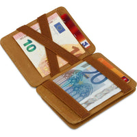 Magic Coin Wallet RFID - Hunterson - Cognac - Tech Wallet