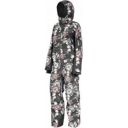 XENA SUIT - Peonies Black