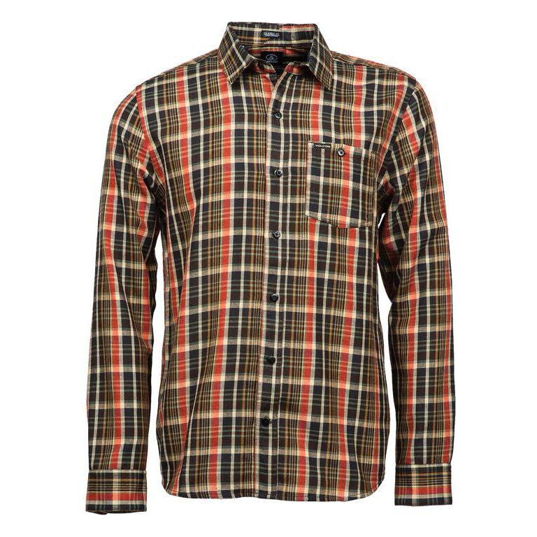 Volcom - Hemd Langarm - Bartlett Ls - Brown